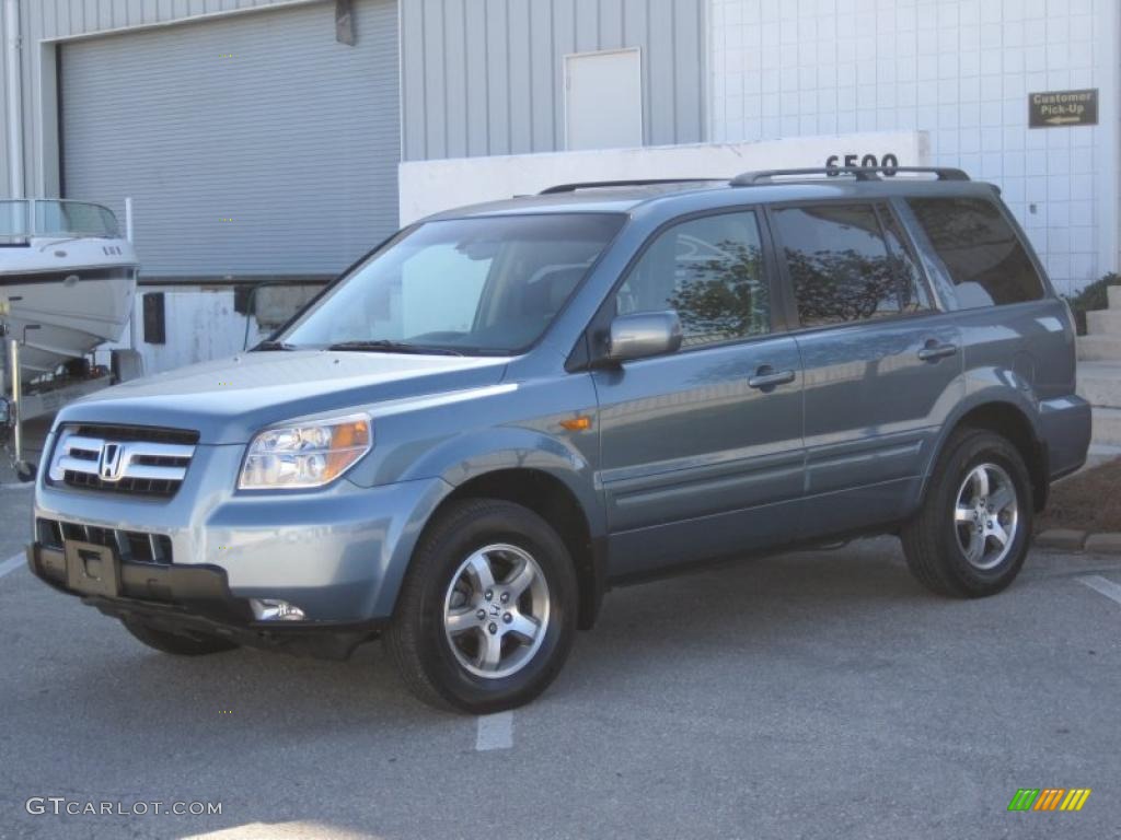 Steel Blue Metallic Honda Pilot