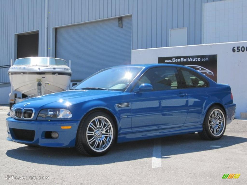 2001 M3 Coupe - Laguna Seca Blue / Grey photo #1