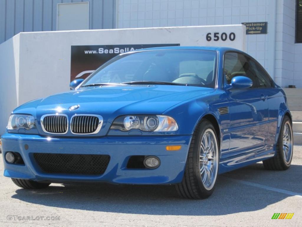 Laguna Seca Blue 2001 BMW M3 Coupe Exterior Photo #46081865