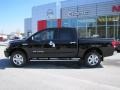 Galaxy Black - Titan SV Heavy Metal Chrome Edition Crew Cab 4x4 Photo No. 2