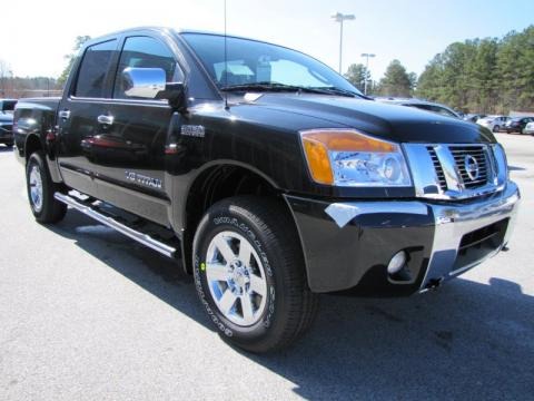 2011 Nissan Titan SV Heavy Metal Chrome Edition Crew Cab 4x4 Data, Info and Specs