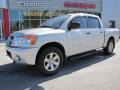 Radiant Silver 2009 Nissan Titan XE Crew Cab