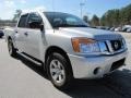 Radiant Silver 2009 Nissan Titan XE Crew Cab Exterior