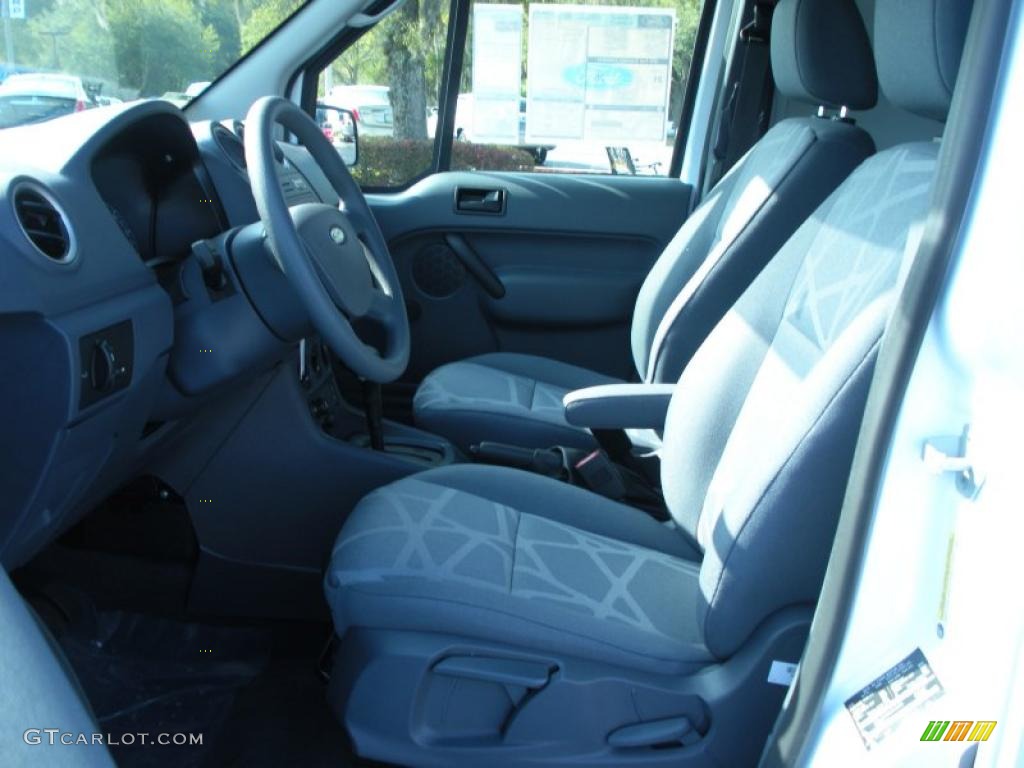 Dark Grey Interior 2011 Ford Transit Connect XL Cargo Van Photo #46082546