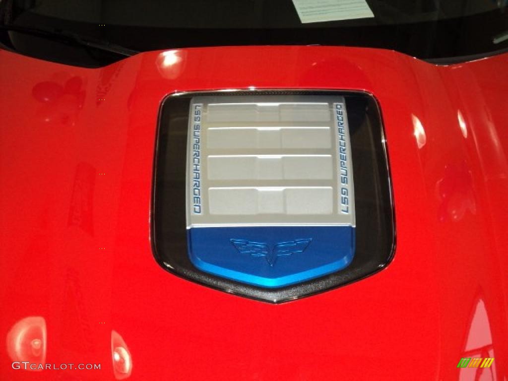 2010 Chevrolet Corvette ZR1 6.2 Liter Supercharged OHV 16-Valve LS9 V8 Engine Photo #46082748