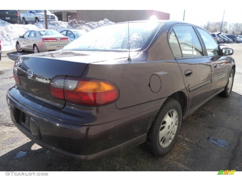 1999 Malibu Sedan - Dark Cherry Metallic / Medium Gray photo #3