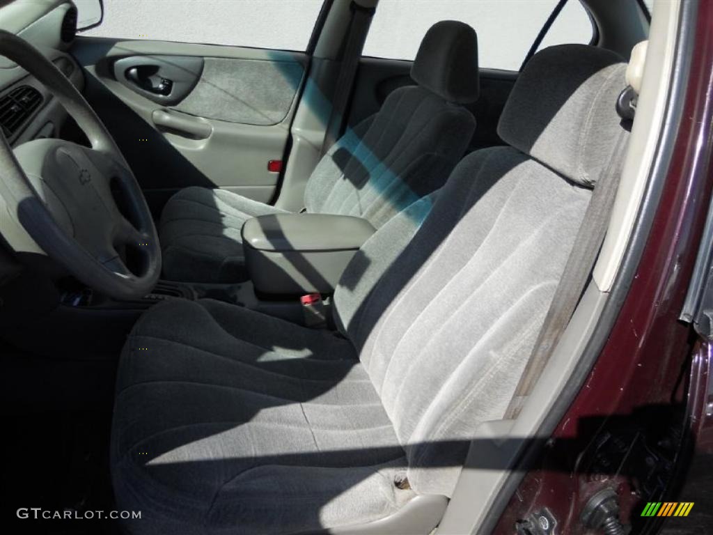1999 Malibu Sedan - Dark Cherry Metallic / Medium Gray photo #8