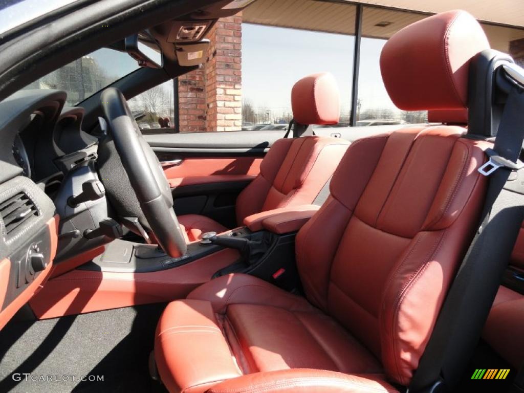 Fox Red Interior 2008 BMW M3 Convertible Photo #46084359