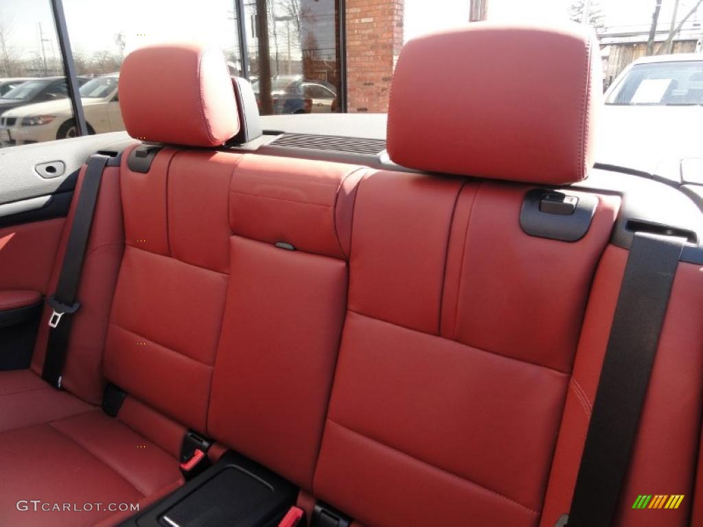 Fox Red Interior 2008 BMW M3 Convertible Photo #46084425