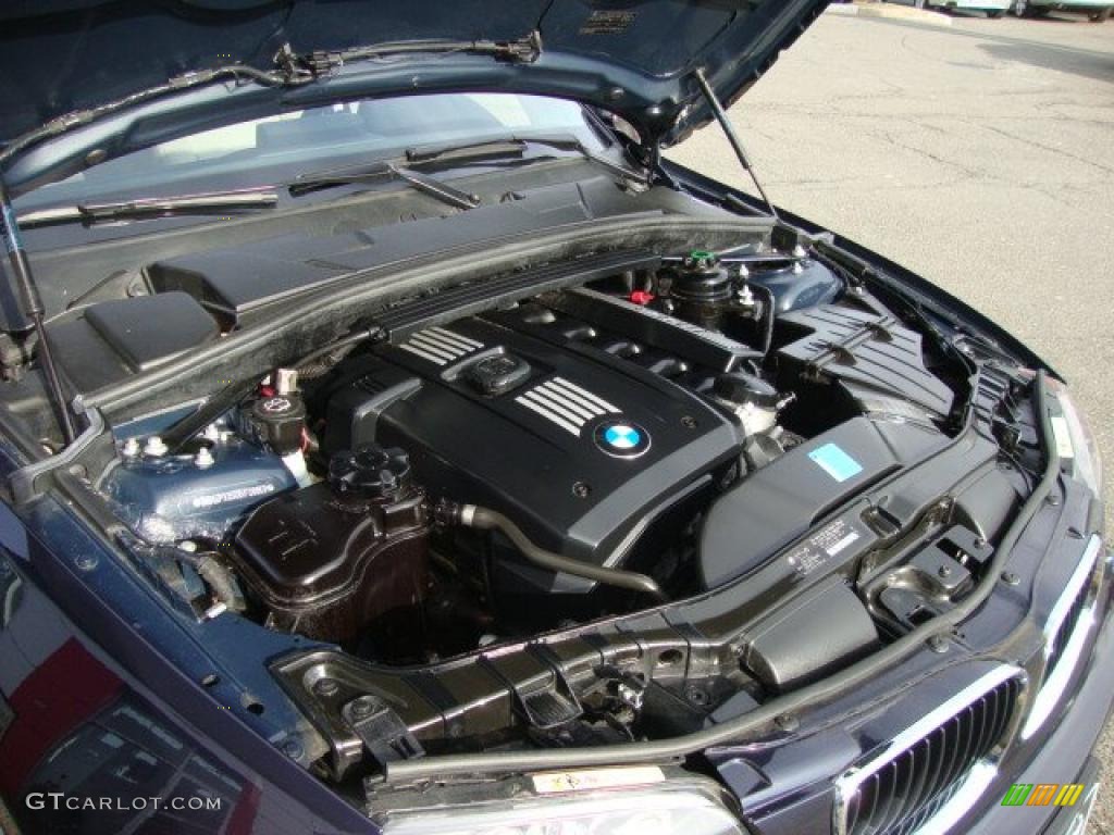 2008 1 Series 128i Coupe - Monaco Blue Metallic / Grey photo #12