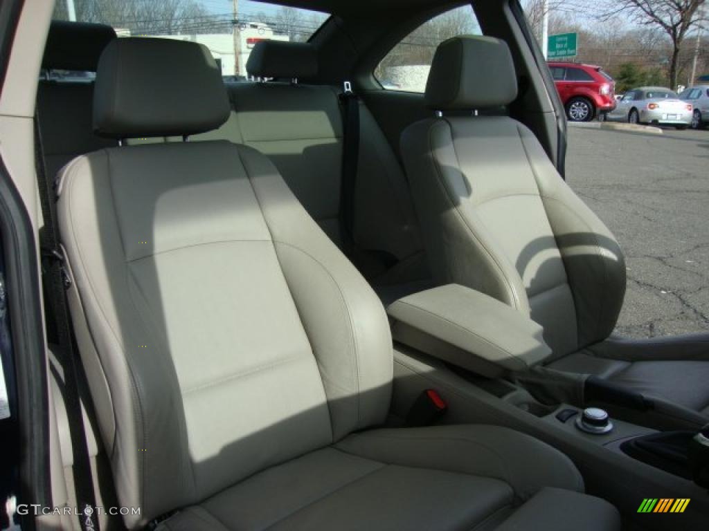 2008 1 Series 128i Coupe - Monaco Blue Metallic / Grey photo #27