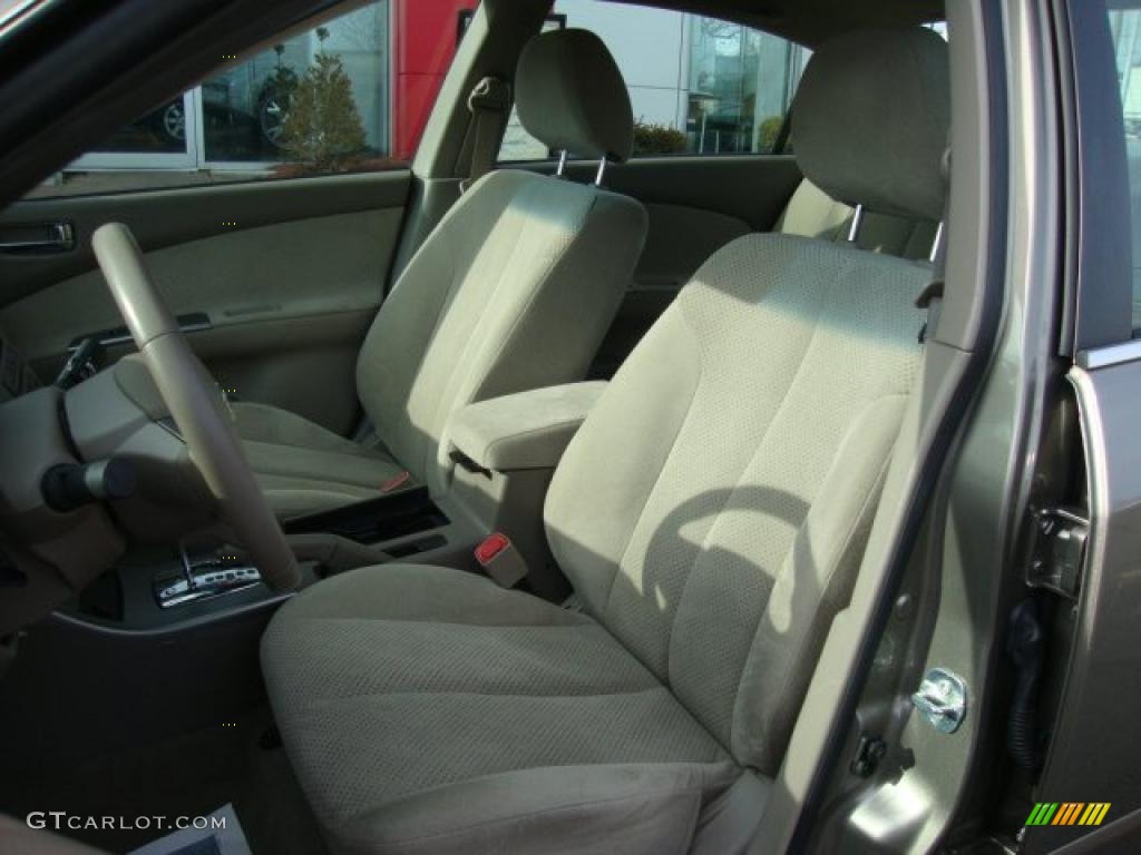 2006 Altima 2.5 S Special Edition - Polished Pewter Metallic / Blond photo #18