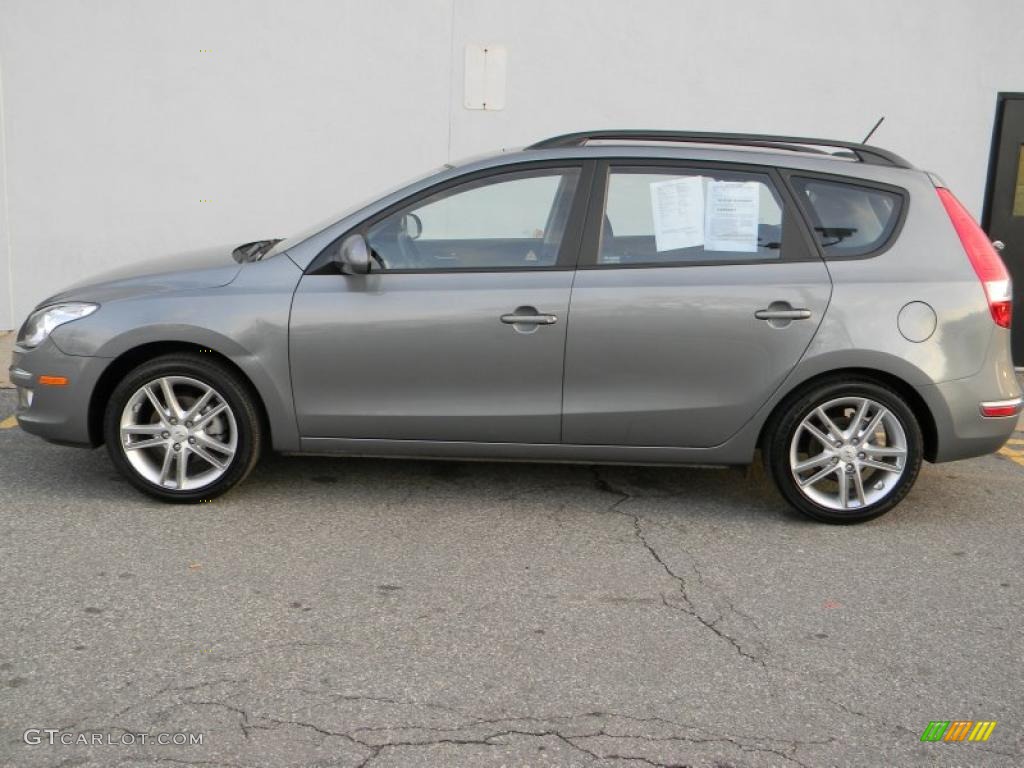 2010 Elantra Touring SE - Carbon Gray Mist / Black photo #1