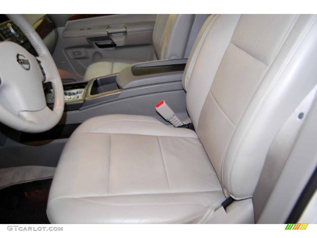 Stone Interior 2010 Nissan Armada Titanium Photo #46086656