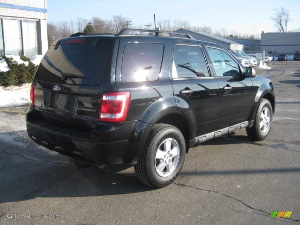 2009 Escape XLT - Black / Charcoal photo #7