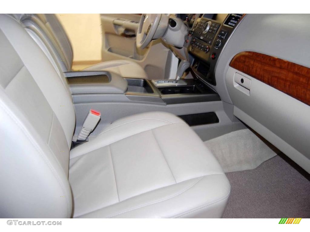 Stone Interior 2010 Nissan Armada Titanium Photo #46086734