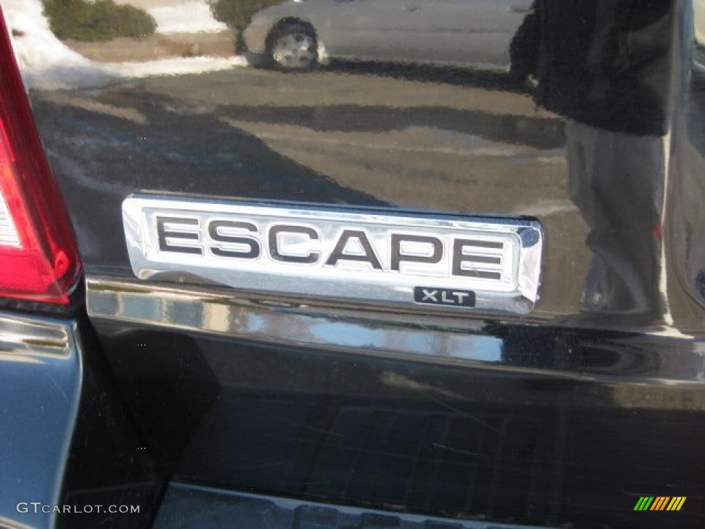 2009 Escape XLT - Black / Charcoal photo #18