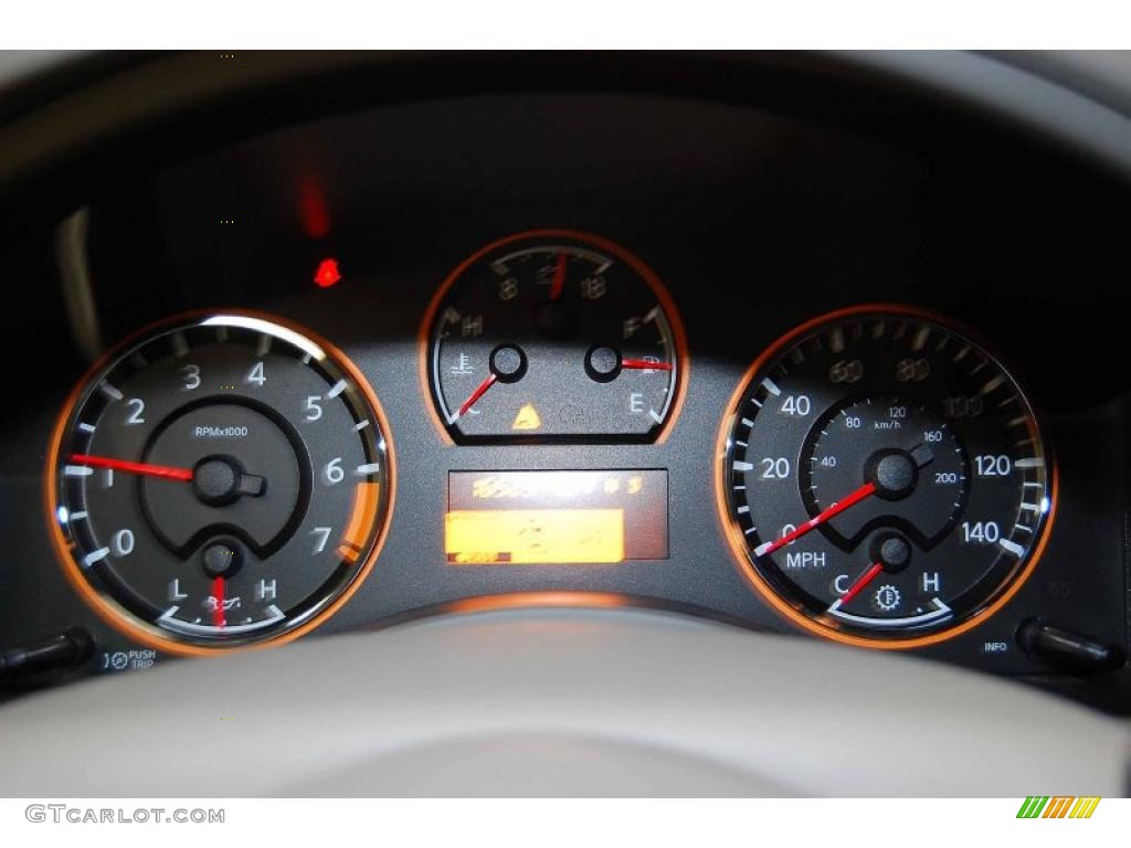 2010 Nissan Armada Titanium Gauges Photo #46086785