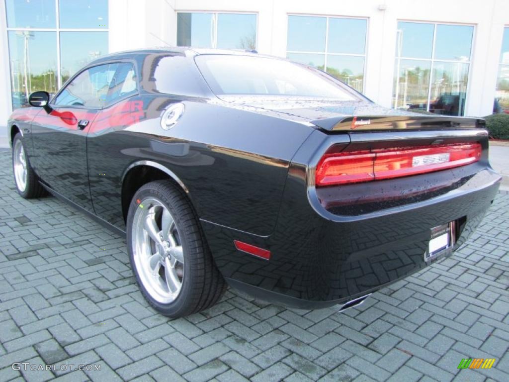 Brilliant Black Crystal Pearl 2011 Dodge Challenger R/T Classic Exterior Photo #46087079