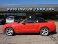 2012 Race Red Ford Mustang GT Premium Convertible  photo #1