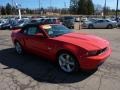 2012 Race Red Ford Mustang GT Premium Convertible  photo #6