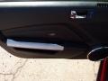 Charcoal Black/Cashmere 2012 Ford Mustang GT Premium Convertible Door Panel