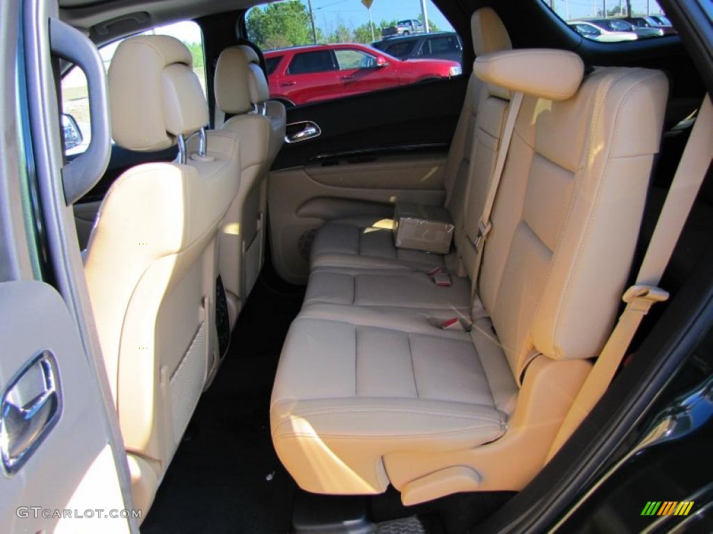 Black/Tan Interior 2011 Dodge Durango Citadel Photo #46087451