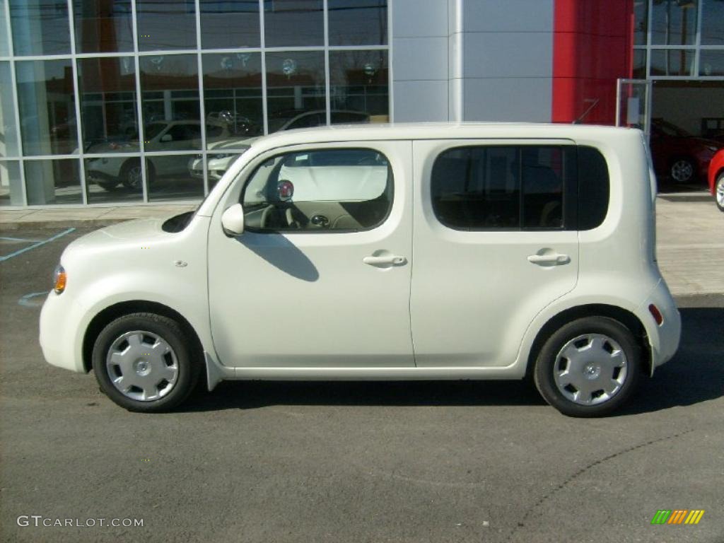 White Pearl 2011 Nissan Cube 1.8 S Exterior Photo #46088483