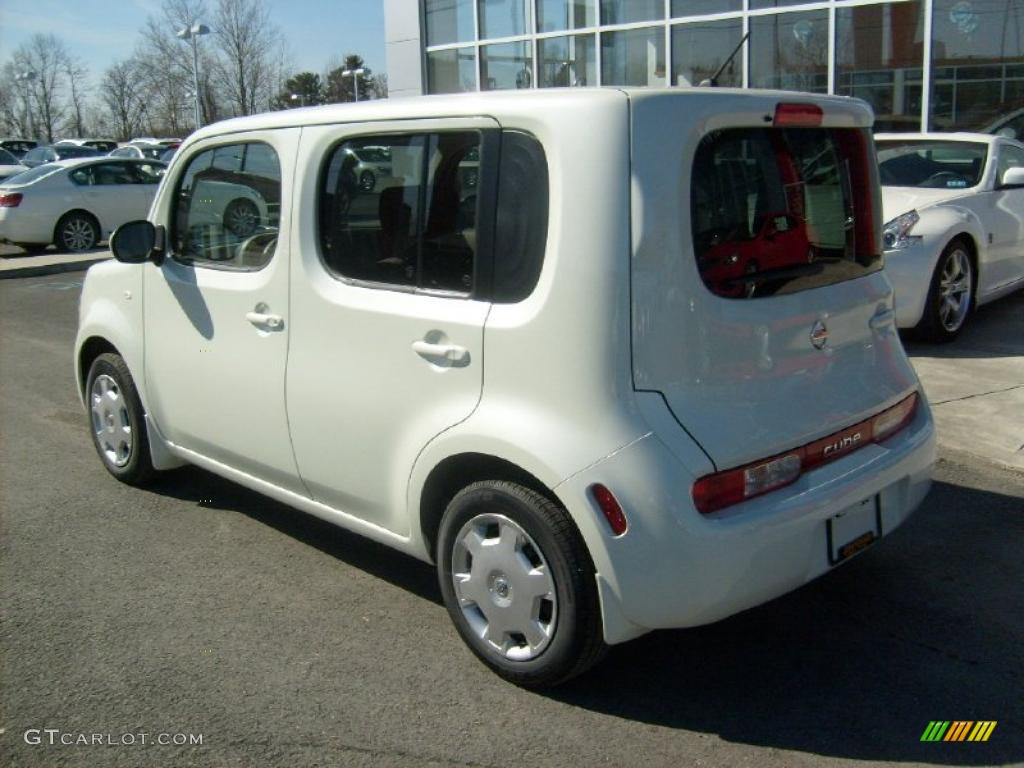 White Pearl 2011 Nissan Cube 1.8 S Exterior Photo #46088498