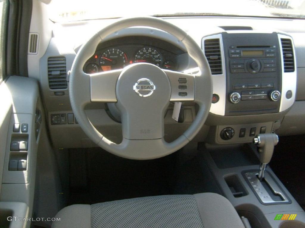 2011 Nissan Frontier SV Crew Cab 4x4 Steel Dashboard Photo #46088702