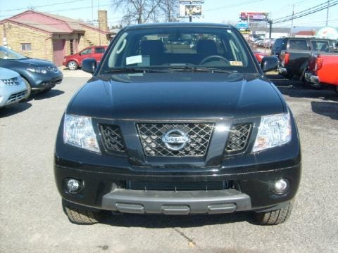 Super Black Nissan Frontier in 2011. Super Black