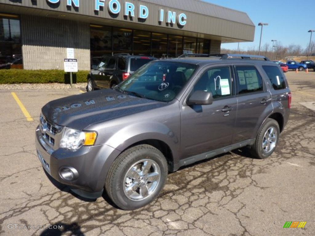 2011 Escape Limited V6 4WD - Sterling Grey Metallic / Charcoal Black photo #8