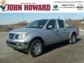 2011 Radiant Silver Metallic Nissan Frontier SV Crew Cab 4x4  photo #1