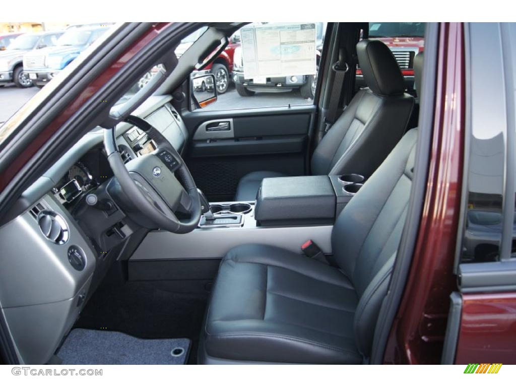 Charcoal Black Interior 2011 Ford Expedition EL Limited 4x4 Photo #46089779