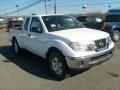 2011 Avalanche White Nissan Frontier SV V6 King Cab 4x4  photo #9