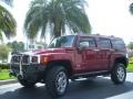 2007 Sonoma Red Metallic Hummer H3 X  photo #2