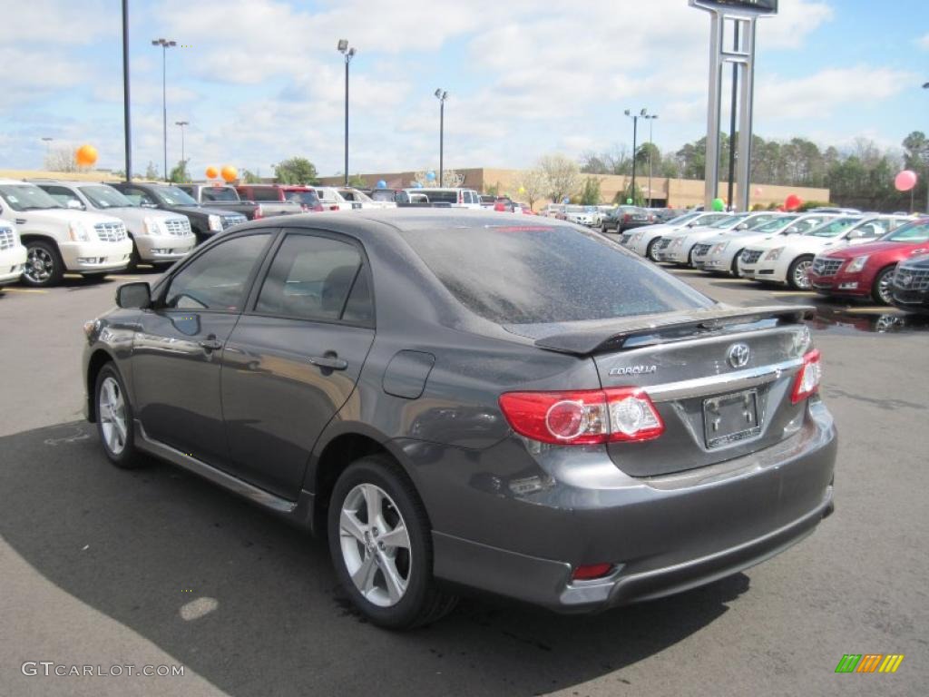 Magnetic Gray Metallic 2011 Toyota Corolla S Exterior Photo #46093091