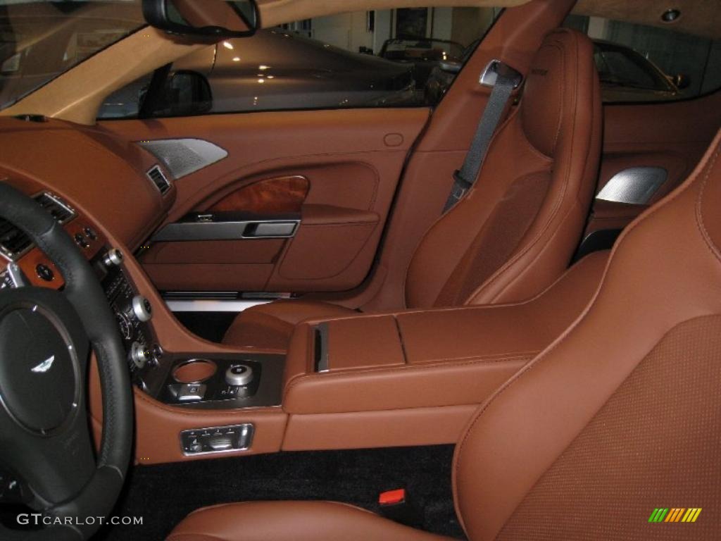 Chestnut Tan Interior 2011 Aston Martin Rapide Sedan Photo #46093454