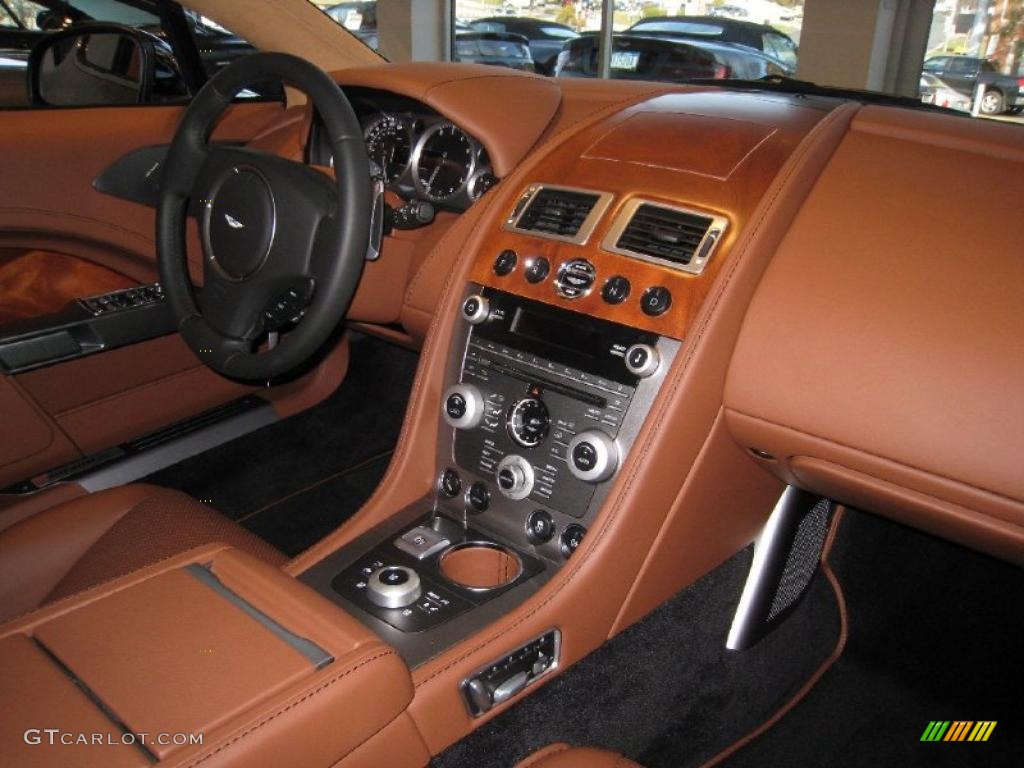 2011 Aston Martin Rapide Sedan Chestnut Tan Dashboard Photo #46093487