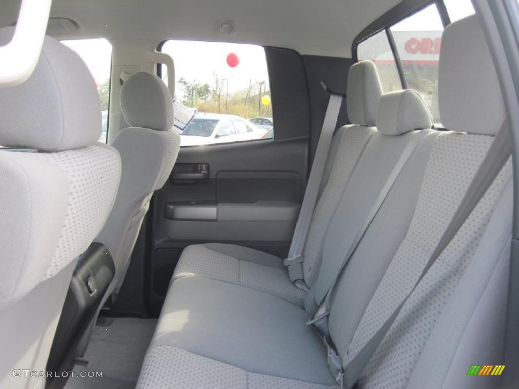 Graphite Gray Interior 2011 Toyota Tundra TRD Double Cab Photo #46093502