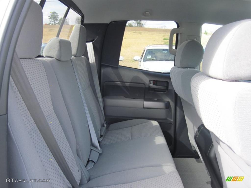 Graphite Gray Interior 2011 Toyota Tundra TRD Double Cab Photo #46093514