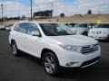 Blizzard White Pearl 2011 Toyota Highlander Limited Exterior