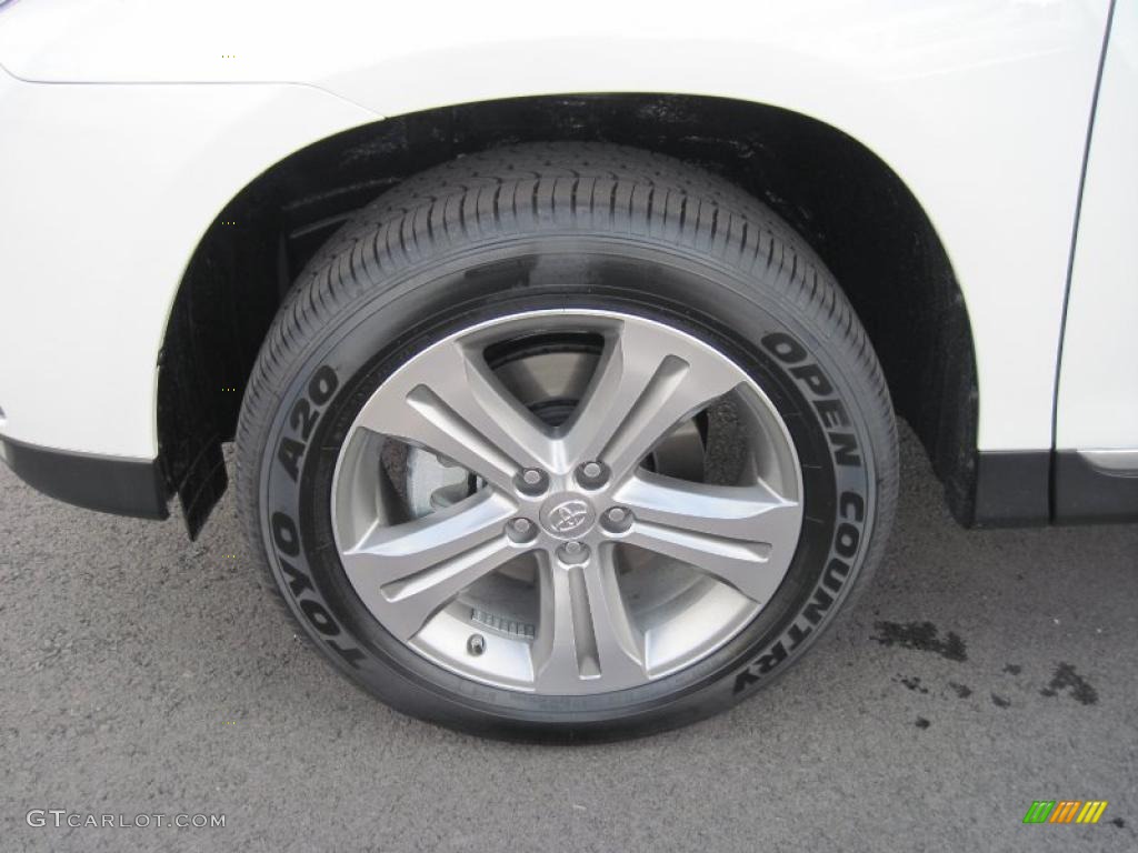 2011 Toyota Highlander Limited Wheel Photo #46093610