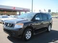 2010 Galaxy Black Metallic Nissan Armada SE  photo #1