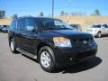 2010 Galaxy Black Metallic Nissan Armada SE  photo #8