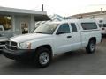 2006 Bright White Dodge Dakota ST Club Cab  photo #2