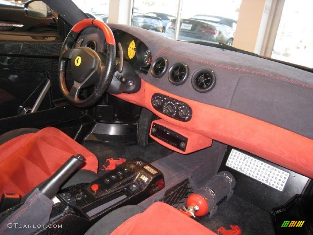 2004 Ferrari 360 Challenge Stradale F1 Red/Black Dashboard Photo #46094219