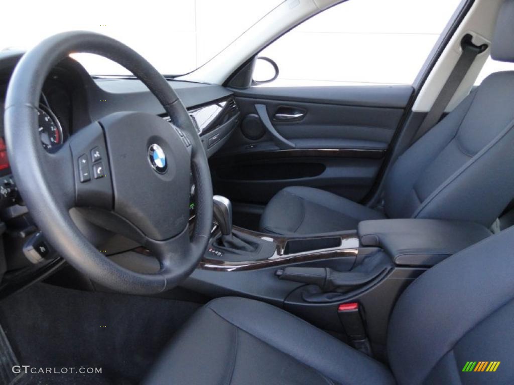 2008 3 Series 335xi Sedan - Sparkling Graphite Metallic / Black photo #10