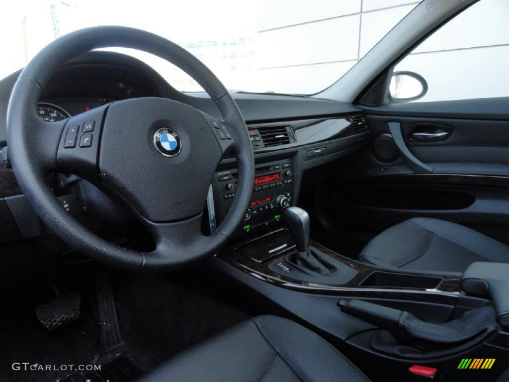 2008 3 Series 335xi Sedan - Sparkling Graphite Metallic / Black photo #11