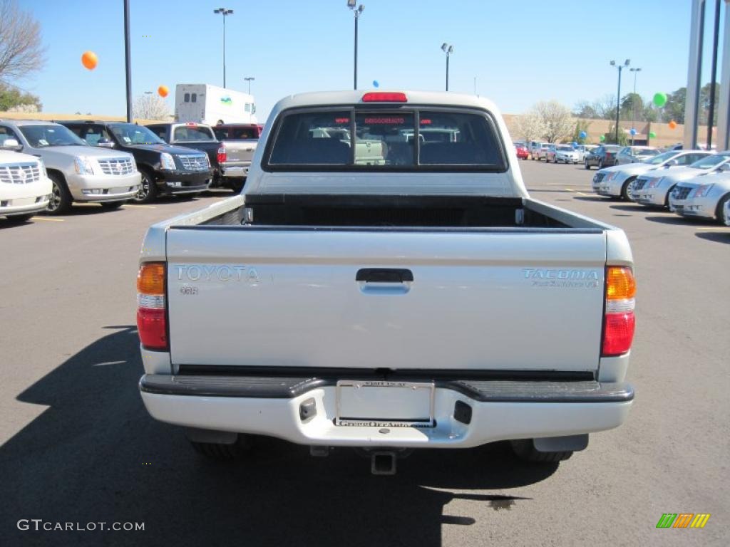 2004 Tacoma V6 PreRunner Double Cab - Lunar Mist Metallic / Charcoal photo #4